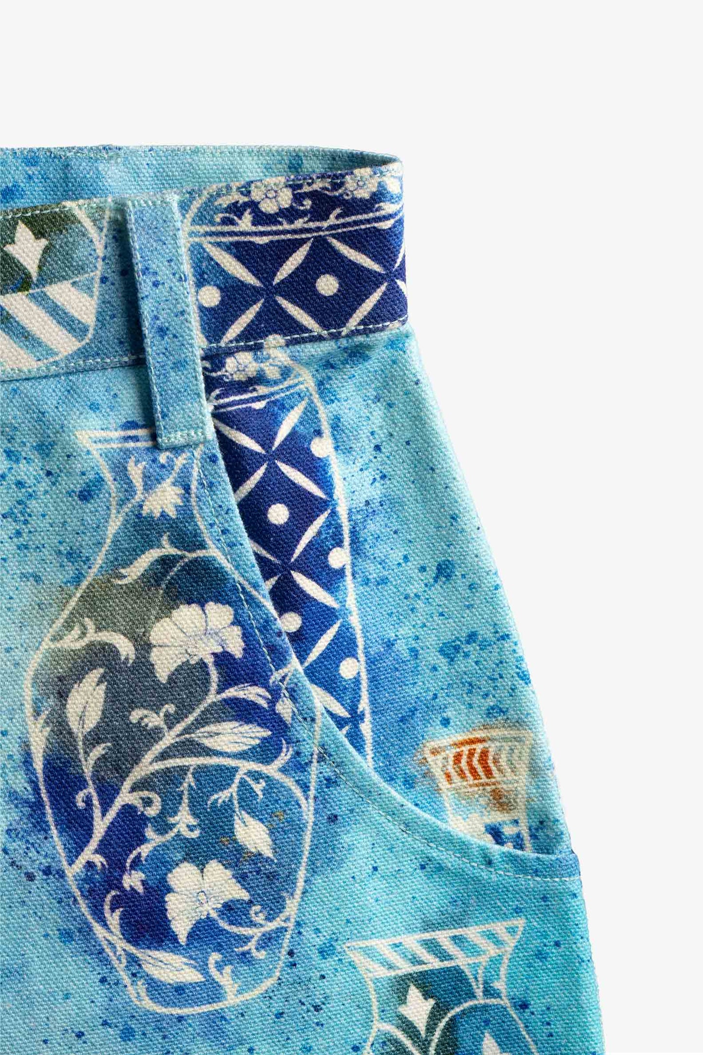 Jaipur Pottery Printed Shorts